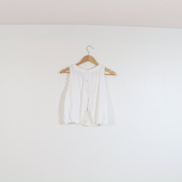 *Thread + Supply White Tank Blouse - Picture 8 of 8
